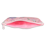 Girls Pink Unicorn Print Pencil Case