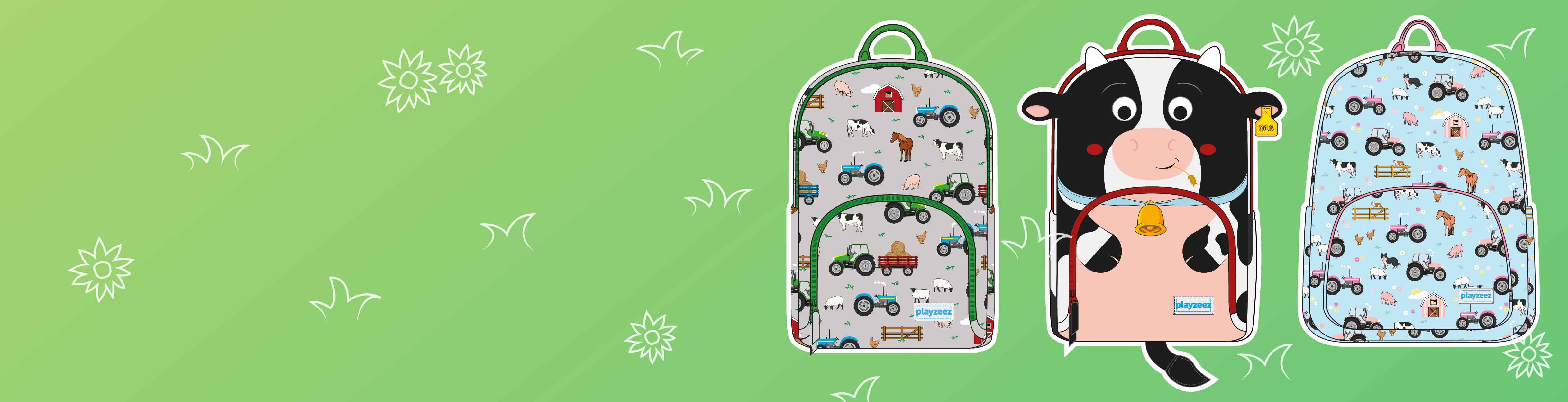 Playzeez Mini Kids Backpacks