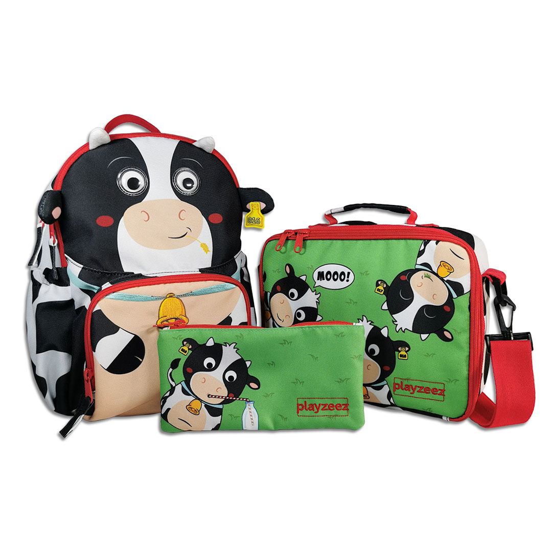 Skip Hop Zoo Lunchie Insulated Lunch Bag - Cow